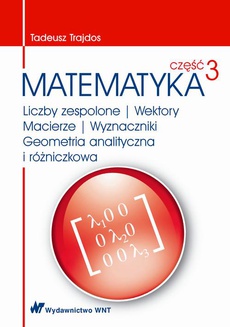 The cover of the book titled: Matematyka Część 3