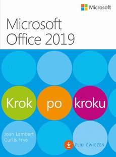 The cover of the book titled: Microsoft Office 2019 Krok po kroku
