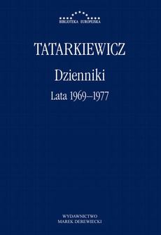 The cover of the book titled: Dzienniki. Część III: lata 1969–1977