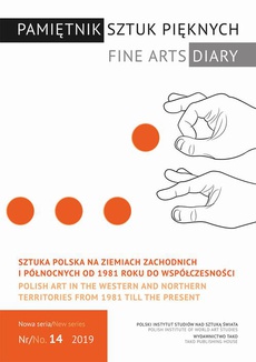The cover of the book titled: Pamiętnik Sztuk Pięknych, t. 14 (2019)