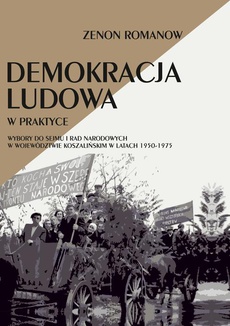 Обложка книги под заглавием:Demokracja ludowa w praktyce
