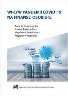 Okładka książki o tytule: Wpływ pandemii COVID-19 na finanse osobiste