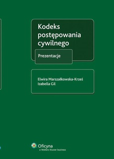 The cover of the book titled: Kodeks postępowania cywilnego. Prezentacje
