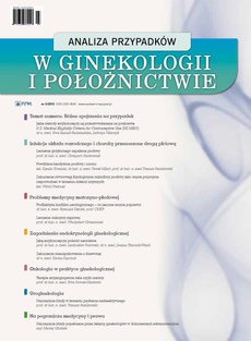 Okładka książki o tytule: Analiza przypadków w ginekologii i położnictwie 3/2015