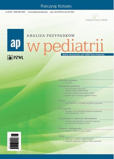 The cover of the book titled: Analiza Przypadków w Pediatrii 2/2016