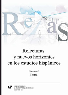 The cover of the book titled: Relecturas y nuevos horizontes en los estudios hispánicos. Vol. 2: Teatro