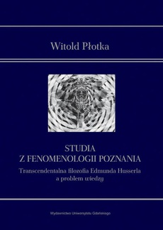 The cover of the book titled: Studia z fenomenologii poznania