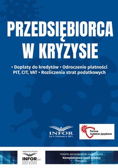 The cover of the book titled: Przedsiębiorca w kryzysie