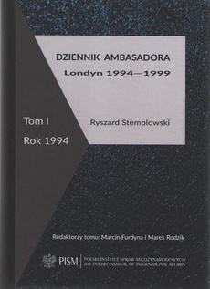 The cover of the book titled: Dziennik ambasadora