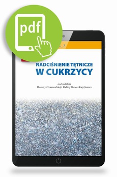The cover of the book titled: Nadciśnienie tętnicze w cukrzycy