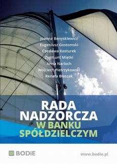 The cover of the book titled: Rada Nadzorcza w Banku Spółdzielczym