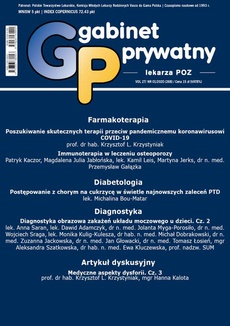 The cover of the book titled: Gabinet Prywatny 1/2020