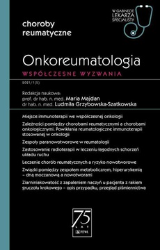 The cover of the book titled: W gabinecie lekarza specjalisty. Choroby reumatyczne. Onkoreumatologia