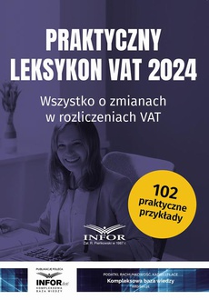 Okładka książki o tytule: Praktyczny Leksykon VAT 2024
