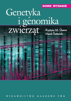 Обложка книги под заглавием:Genetyka i genomika zwierząt