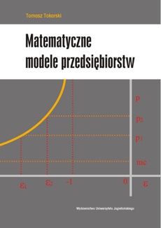 The cover of the book titled: Matematyczne modele przedsiębiorstwa