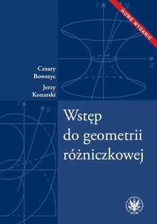 Обложка книги под заглавием:Wstęp do geometrii różniczkowej