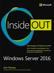 The cover of the book titled: Windows Server 2016 Inside Out