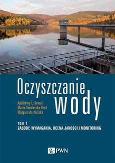 The cover of the book titled: Oczyszczanie wody. Tom 1