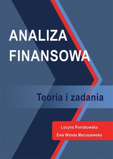 The cover of the book titled: Analiza finansowa. Teoria i zadania