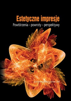 The cover of the book titled: Estetyczne impresje