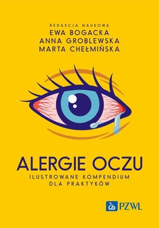 Обложка книги под заглавием:Alergie oczu. Ilustrowane kompendium dla praktyków