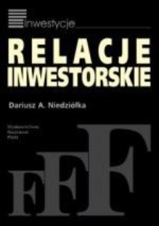 The cover of the book titled: Relacje inwestorskie