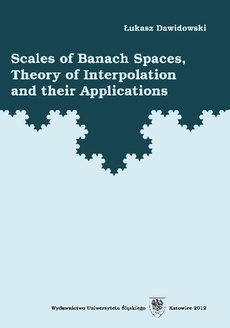 The cover of the book titled: Scales of Banach Spaces, Theory of Interpolation and their Applications
