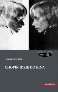 Обложка книги под заглавием:Chopin idzie do kina