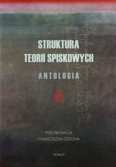 The cover of the book titled: Struktura teorii spiskowych