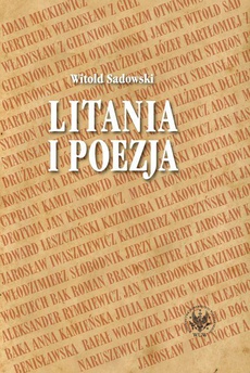 Обложка книги под заглавием:Litania i poezja