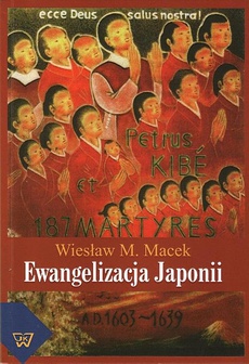 Обложка книги под заглавием:Ewangelizacja Japonii
