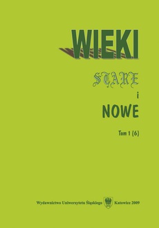 The cover of the book titled: Wieki Stare i Nowe. T. 1 (6)