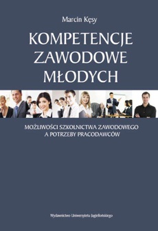The cover of the book titled: Kompetencje zawodowe młodych