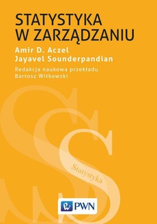 The cover of the book titled: Statystyka w zarządzaniu