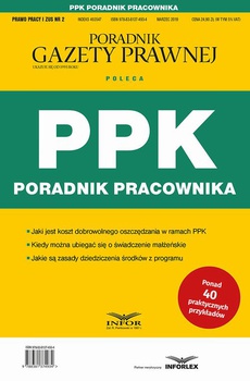 Okładka książki o tytule: PPK Poradnik Pracownika