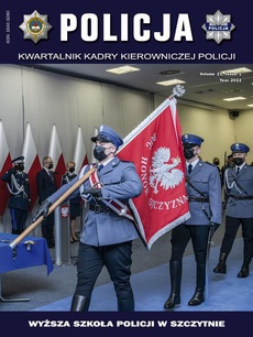 The cover of the book titled: Policja 1/2022