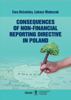 The cover of the book titled: Consequences of Non-Financial Reporting Directive in Poland