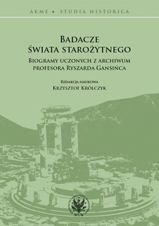 The cover of the book titled: Badacze świata starożytnego