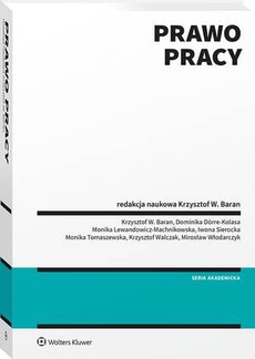 The cover of the book titled: Prawo pracy