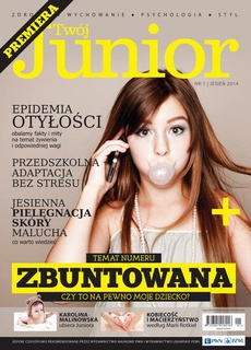 Обложка книги под заглавием:Twój Junior 1/2014