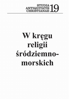 The cover of the book titled: W kręgu religii śródziemnomorskich