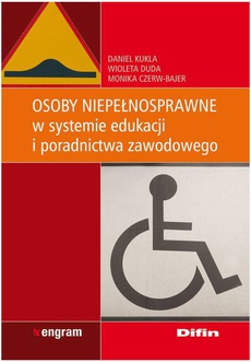 Обложка книги под заглавием:Osoby niepełnosprawne w sytuacji zagrożenia