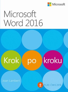 Okładka książki o tytule: Microsoft Word 2016 Krok po kroku