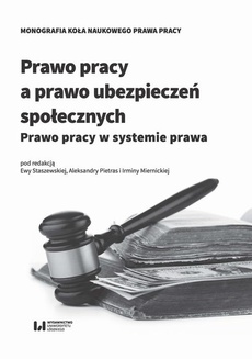 Обкладинка книги з назвою:Prawo pracy a prawo ubezpieczeń społecznych