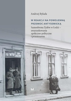 The cover of the book titled: W reakcji na powojenną przemoc antysemicką