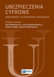 The cover of the book titled: Ubezpieczenia cyfrowe
