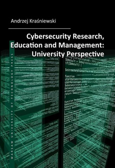 The cover of the book titled: Cybersecurity Research, Education and Management: University Perspective