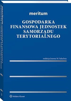 The cover of the book titled: Meritum. Gospodarka finansowa jednostek samorządu terytorialnego