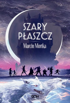 Обложка книги под заглавием:Szary płaszcz